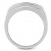  0.50 CT Men's Round Cut Diamond Wedding Band Ring 