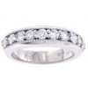 1.00 CT Women's Round Cut Diamond Wedding Band Ring New